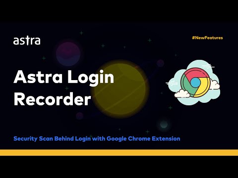 Astra Login Recorder - Keep the Automated Scanner Logged in - Step 3