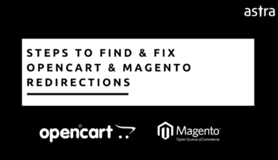 Opencart Magento website redirecting to malware sites