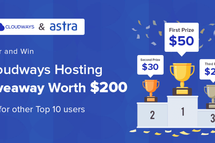 Cloudways Hosting Giveaway Worth $200. Participate and Win!