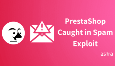 PrestaShop Caught in Spam Exploit