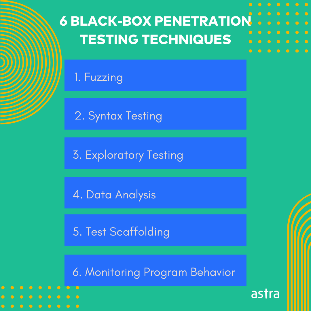 Black-box penetration testing techniques