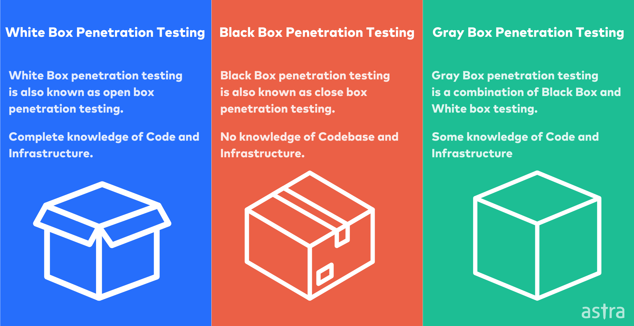 Types of Penetration Testing