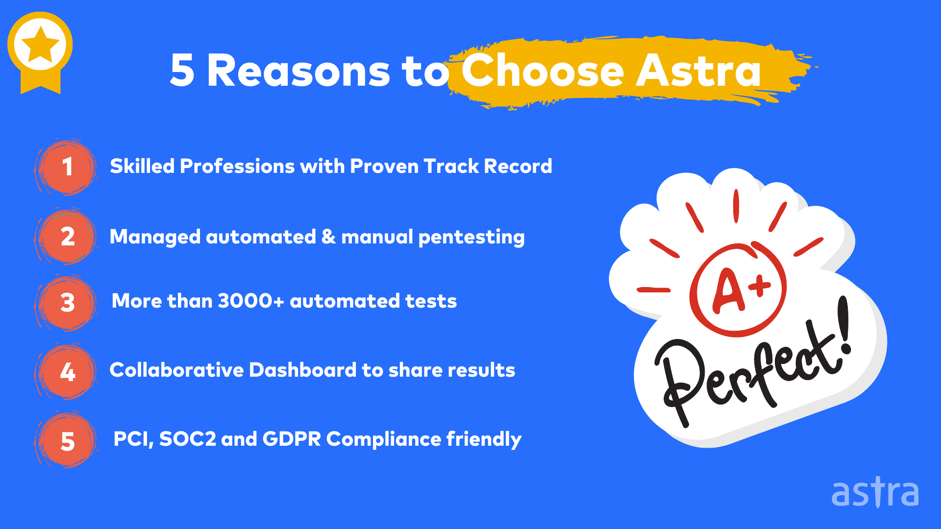 5 Reasons to choose Astra