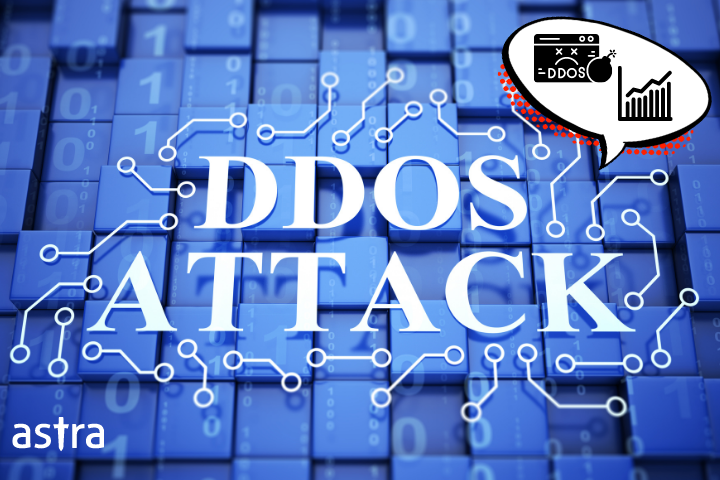 DDoS attack statistics 2023