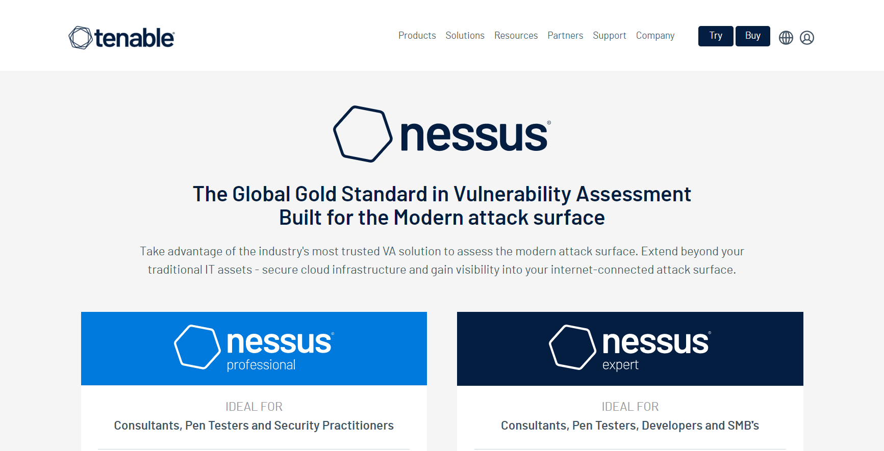 GCP vulnerability scanning tool - Nessus