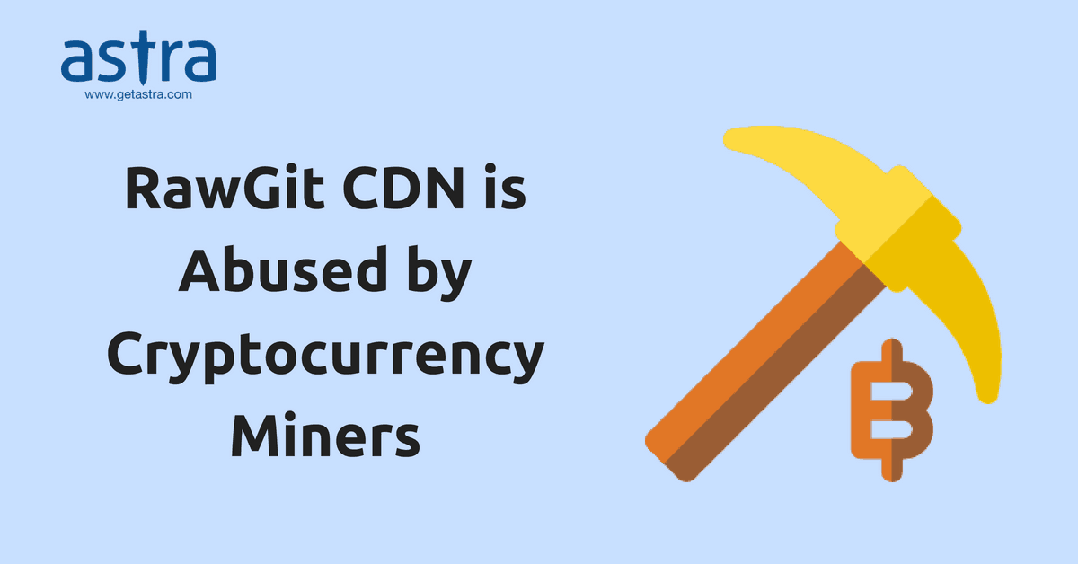 Crypto currency mining malware