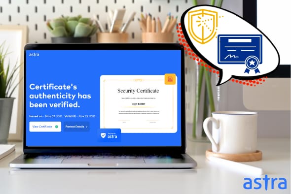 Astra Pentest Certificate