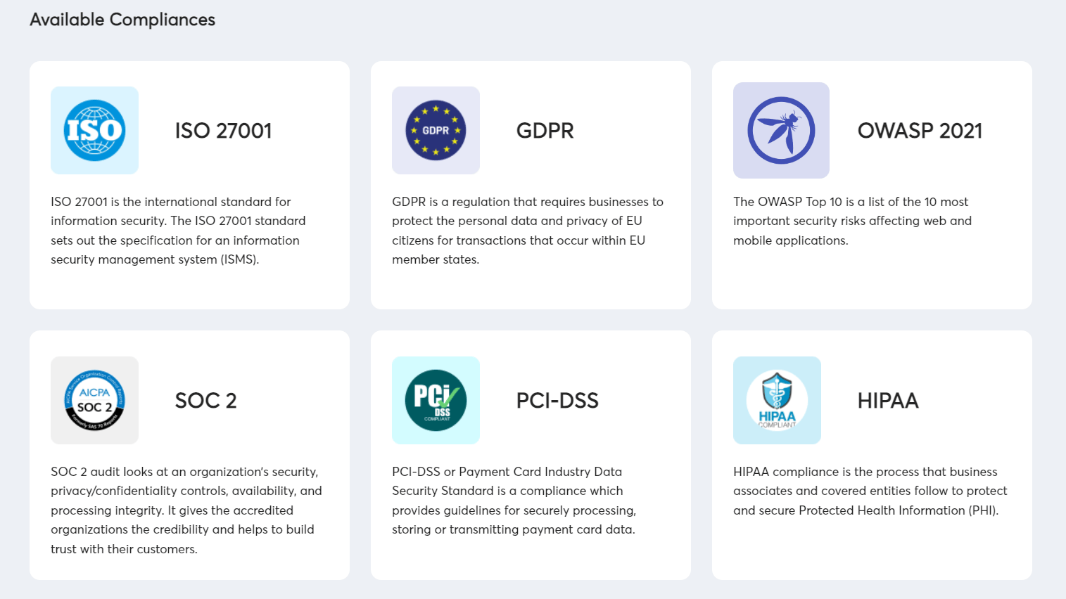 Astra Compliance
