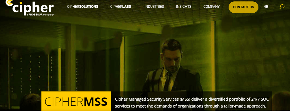 cipher home page