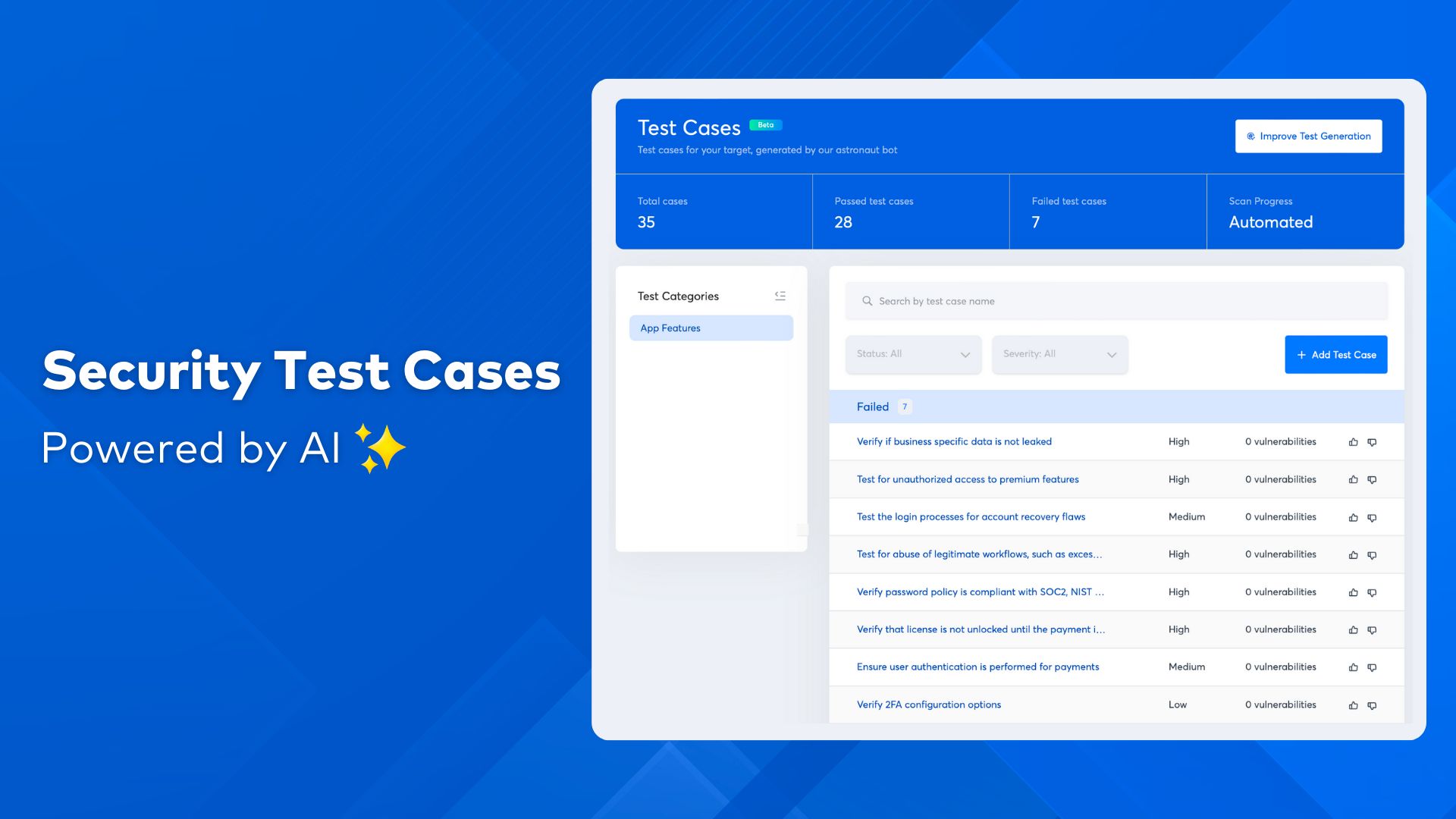 I Test Cases- Astra Winter 2023 Update