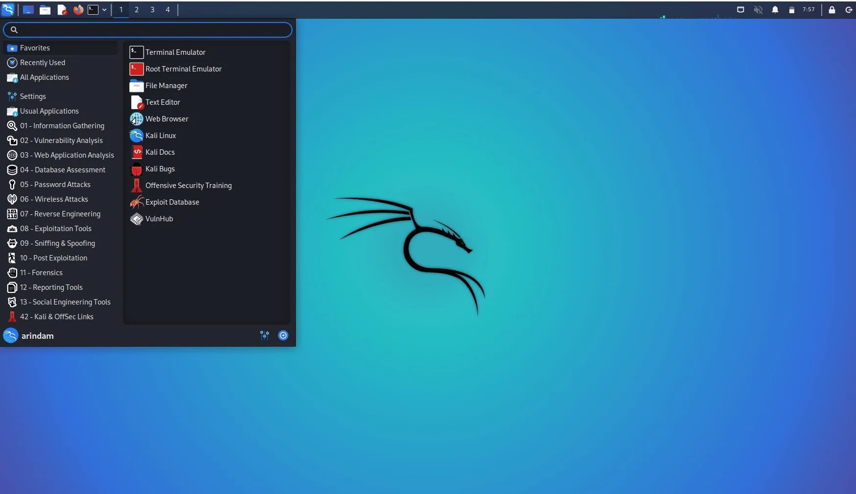 Kali Linux Free Vulnerability Scanner OS