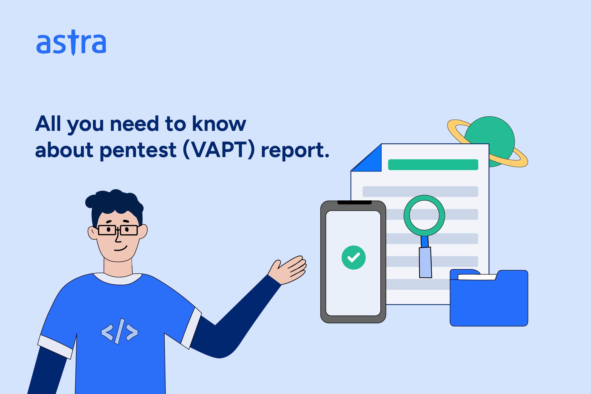 VAPT pentest report