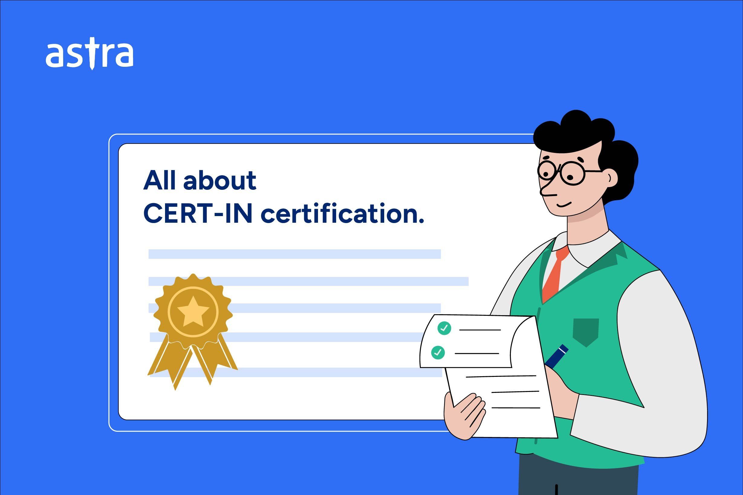 CERT-In certification