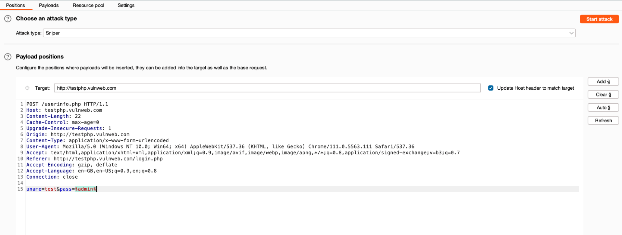 Brute Force API penetration testing