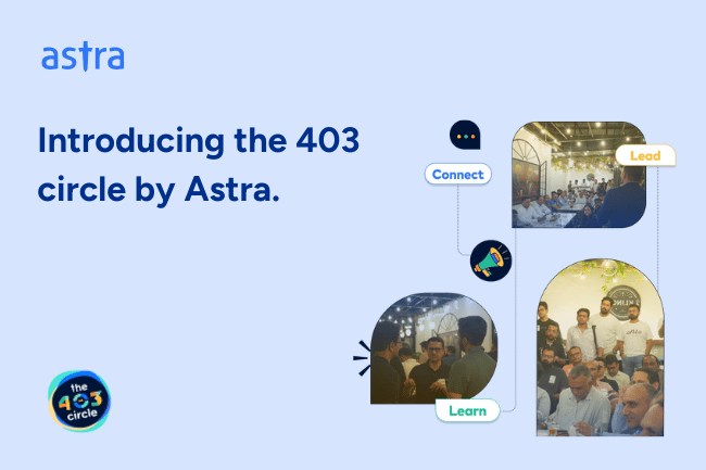 Introducing the 403 circle by Astra.