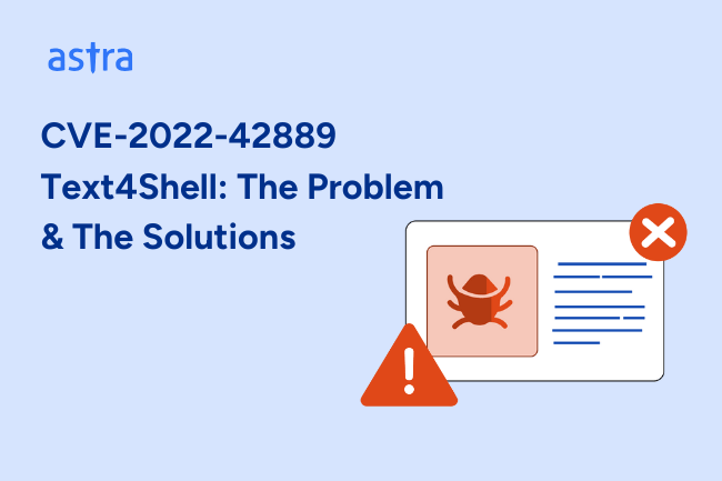CVE-2022-42889 Text4Shell