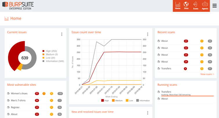 Burp suite devsecops tools