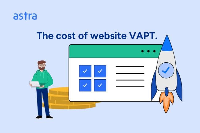 Cost of a website VAPT