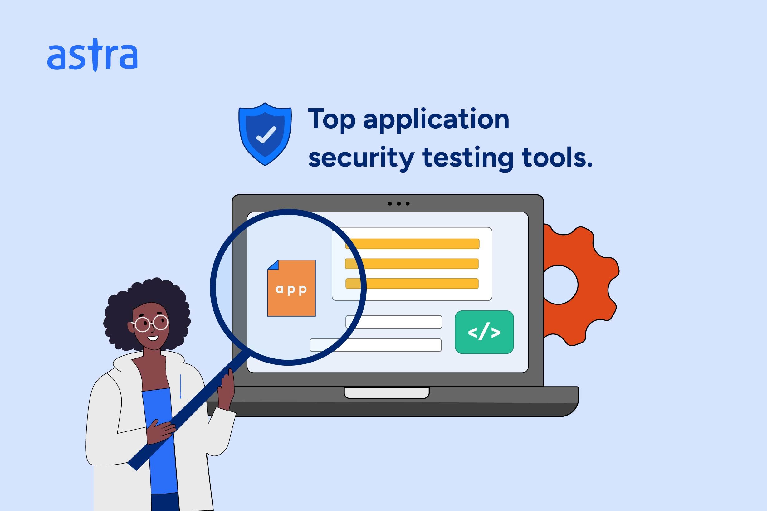 Application security testing tools