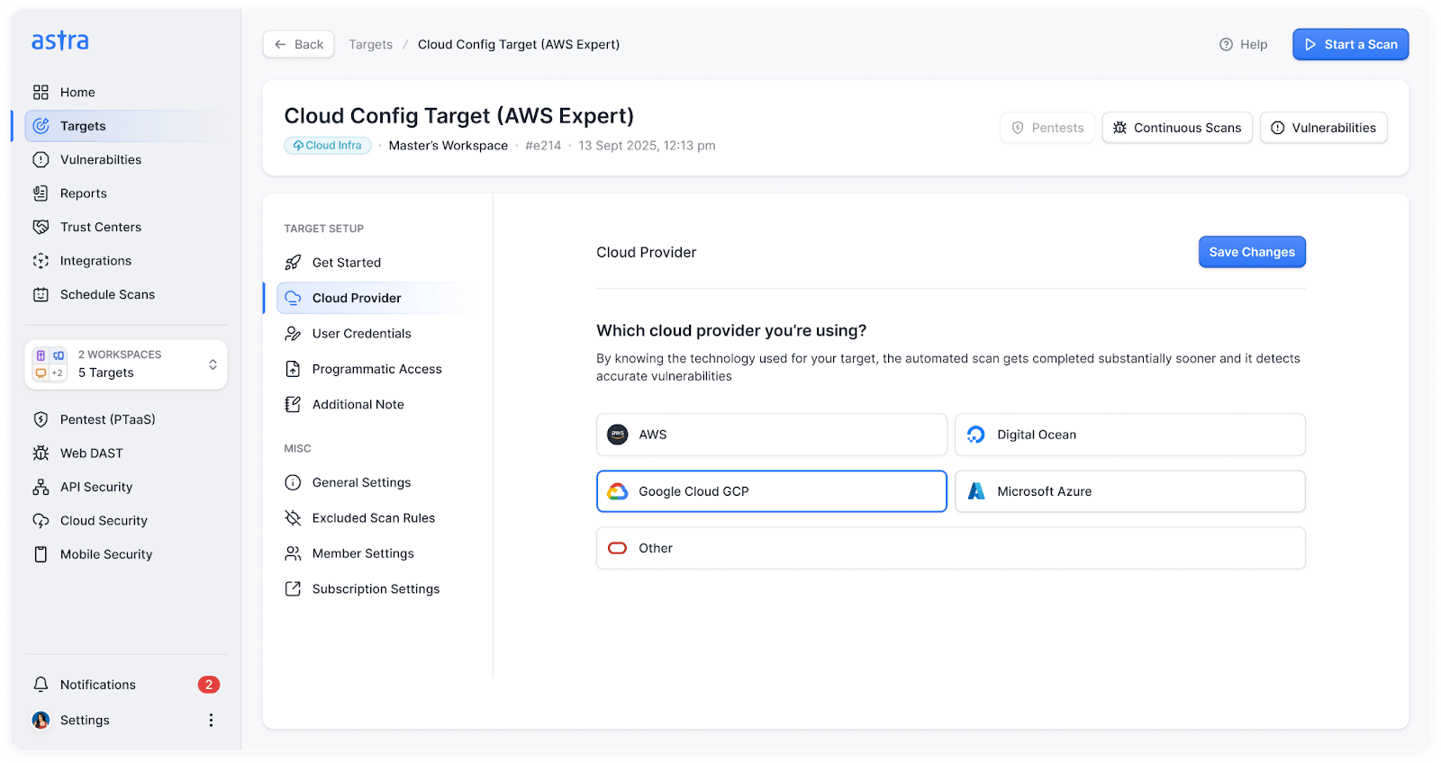 NIST SP 800-171 certification for cloud service pentest