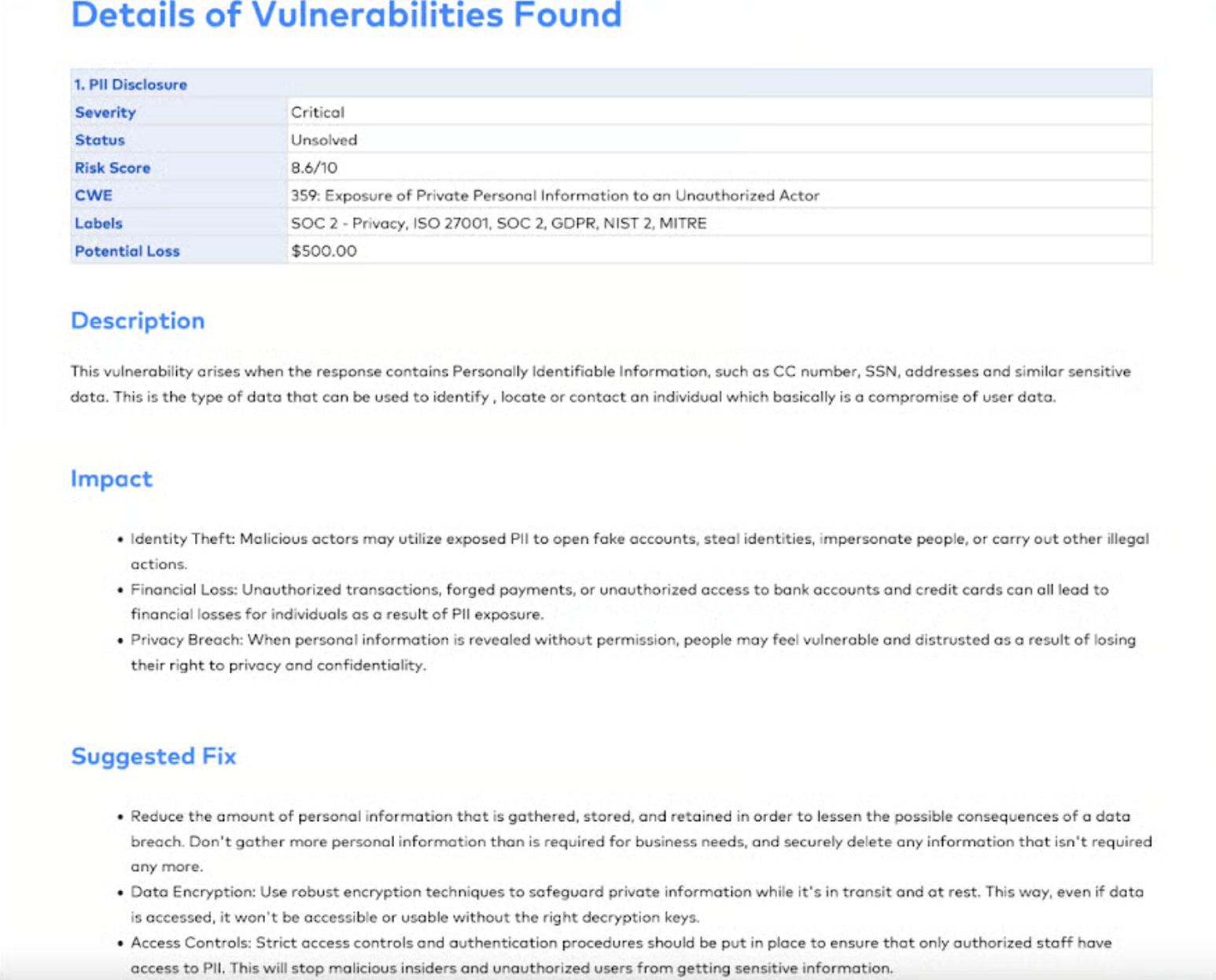 reporting threat led pentesting