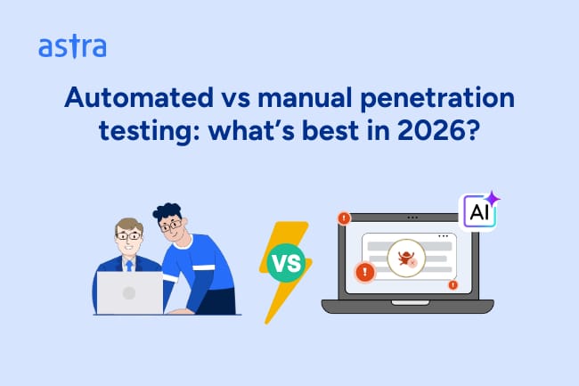 Automated vs manual penetration testing