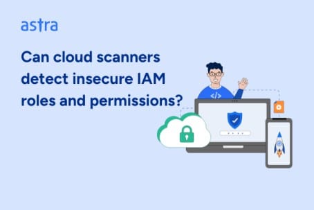 can cloud scanners detect insecure IAM roles and permissions