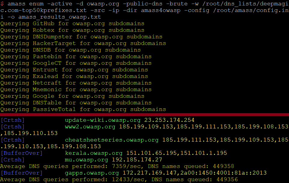 Subfinder - extrenal pentest tool
