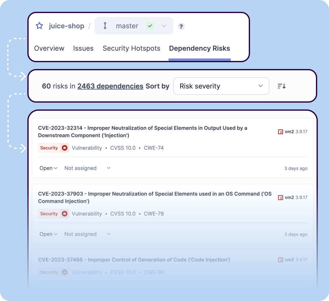 Code security scan tool