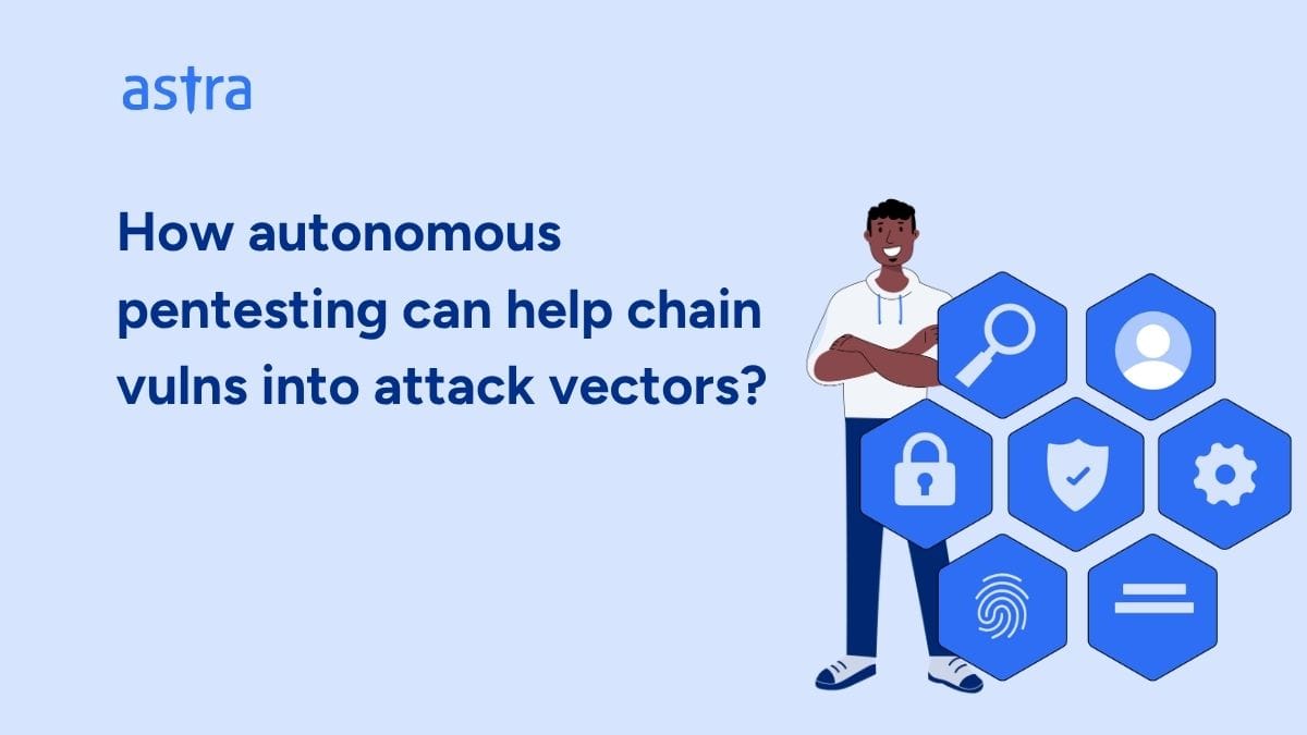 Chaining vulnerabilities into attack vectors