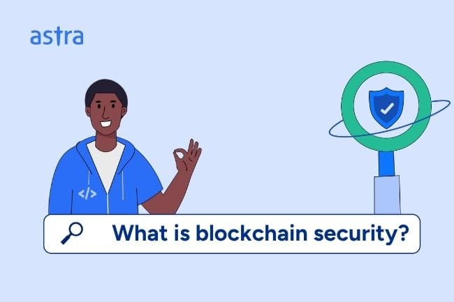 What is blockchain security?