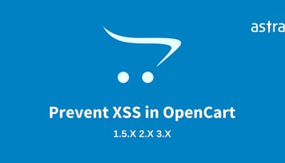 Prevent XSS in OpenCart