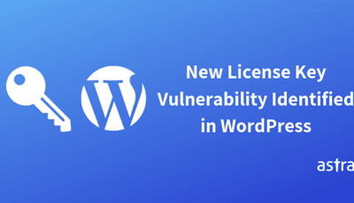 New License Key Vulnerability Identified in WordPress