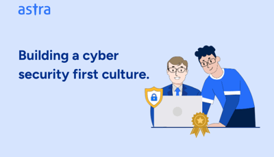 Building a cyber security first culture.