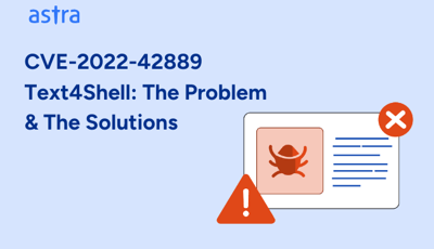 CVE-2022-42889 Text4Shell