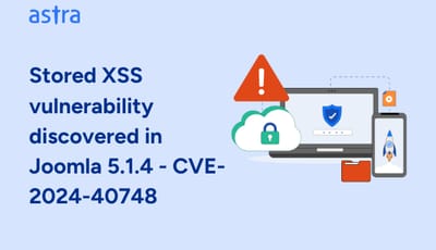 stored xss vulnerability-discovered in joomla