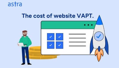 Cost of a website VAPT