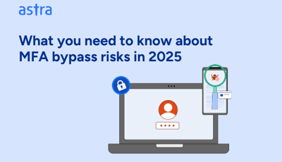 MFA bypass risk check happening on a system