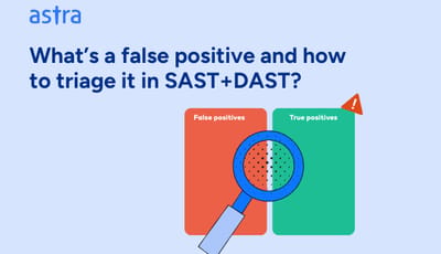 False positive triage in progress