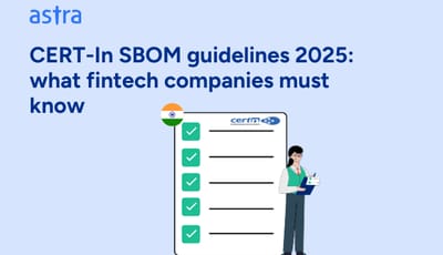 CERT-In SBOM guidelines 2.0 (2025)