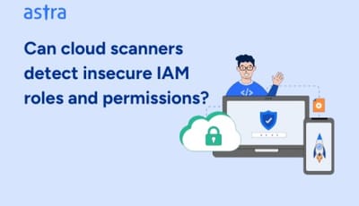 can cloud scanners detect insecure IAM roles and permissions
