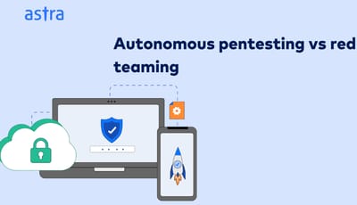 Autonomous pentesting vs red teaming