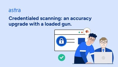 Credentialed scanning: an accuracy upgrade with a loaded gun.